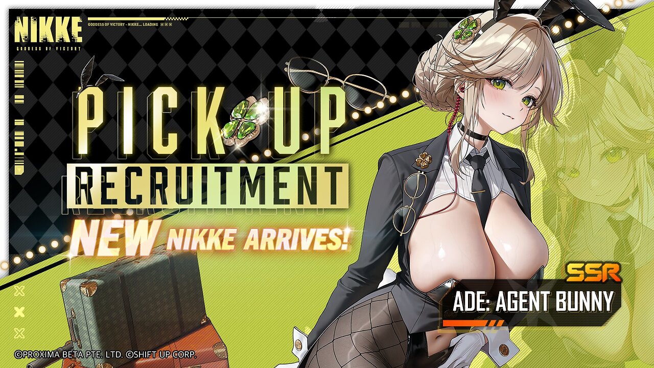 Goddess of Victory Nikke COINS IN RUSH BannerGameplay Ade Agent Bunny
