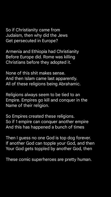 Shamanism can explain everything