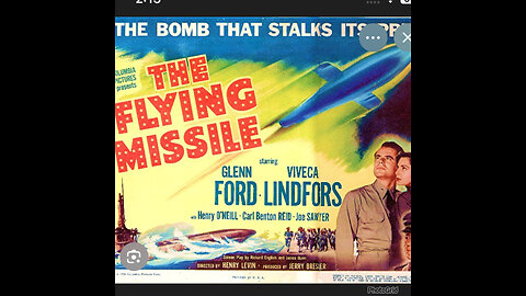 CS #330. The Flying Missile (1950) Glenn Ford