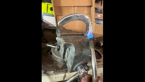 Forged Horse Shoe San Mai Knife