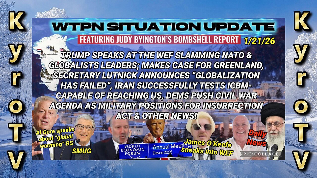 Situation Update - January 21, 2026 (edited version) (Swedish subtitles)