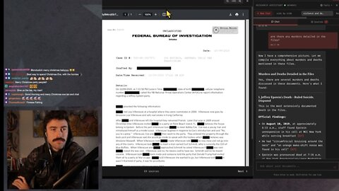 Ian Carroll ~ Live in the Epstein documents- Merry Christmas! You're paying taxes to these PDFs.