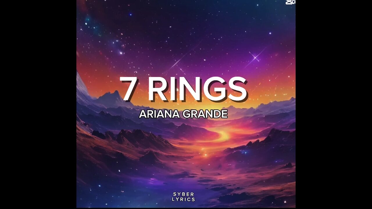 Ariana Grande- 7 Rings lyrics video