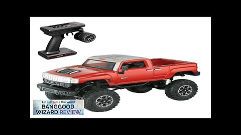 SG PINECONE FOREST 2403 Hummer H3T 1/24 2.4G 4WD RC Car Off-Road Review