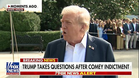 Trump Asked If Comey Indictment Is "Revenge"