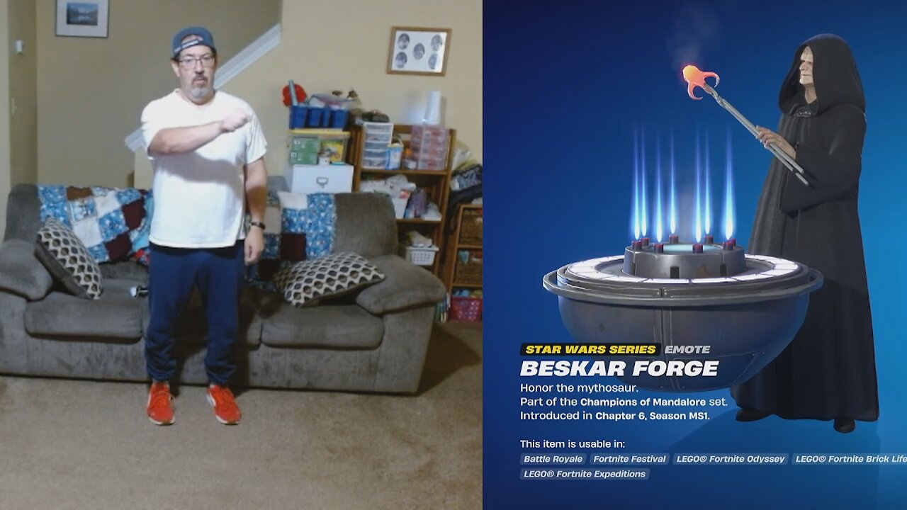 FFG Dance Fortnite Emotes Beskar Forge