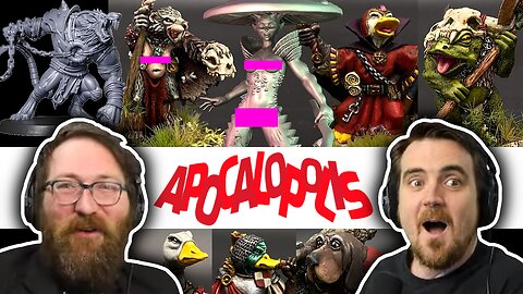 Kickstarter Miniatures 79 - Apocalopolis Song - Tom and Ben