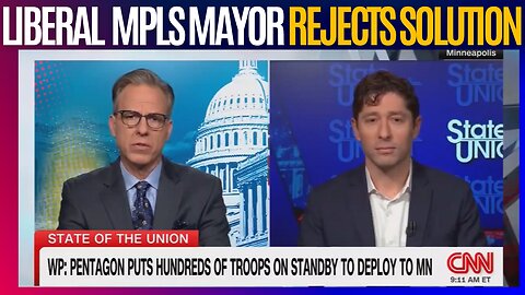 Minneapolis Mayor Jacob Frey Turned Down Anti ICE Solution | Protesters Demonic Manifestations