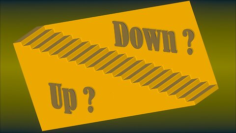 Making optical illusions in Blender N°10: Schröder's Stairs