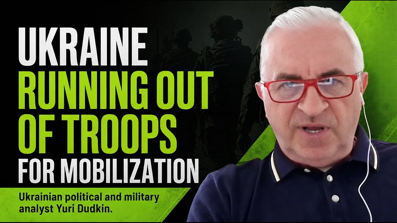 Ukraine running out of troops for mobilization — Yuri Dudkin thumbnail