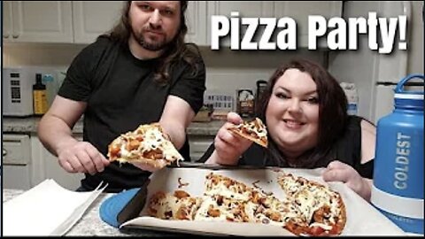 FB 20200607 MAKING HOMEMADE PIZZA PARTY WITH PEETZ COOK AND MUKBANG!