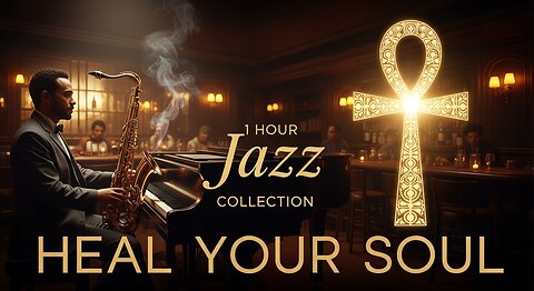 1 Hour of Smooth 1940s Jazz Saxophone & Piano | Relaxing Bar Music for Study, Work & Sleep