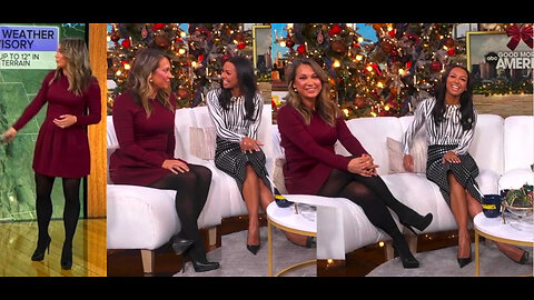 Ginger Zee and Malika Andrews Jan 1 2026