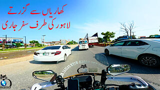 Crossing Kharian Towards Lahore |\ S-7/EP-71 || SOLO Rider || Watch In HD Urdu/Hindi
