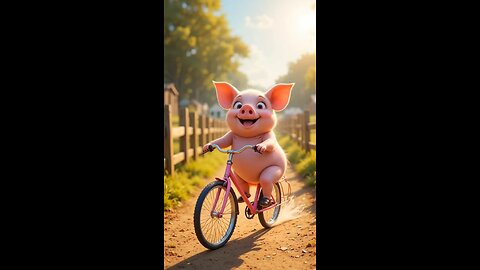 Ai Cat cartoon animation shorts ( Cat trap the pig) 😺 🐷 #3danimation #aicat #cats #kitten #shorts