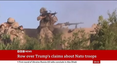 Row over US President Trump’s claims about Nato troops