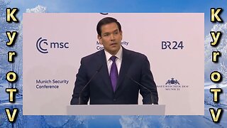 Marco Rubio's Speech at the Munich Security Conference (Swedish subtitles)