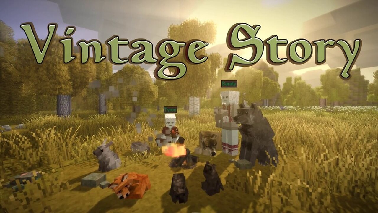 Vintage Story 4 : The start of a hard core block game