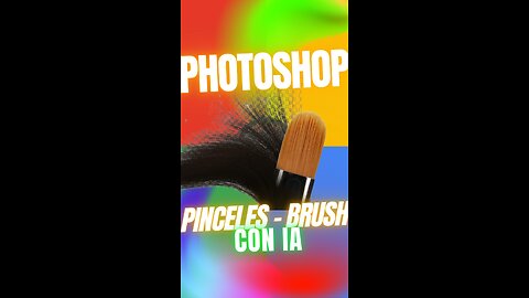 Crea pinceles de Photoshop gratis con inteligencia artificial #photoshoptips