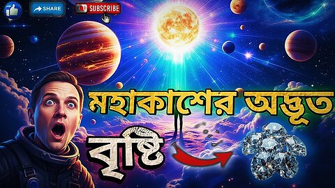 মহাকাশের হীরের ঝড় | Diamond Rain Of Planets |SRSATYA