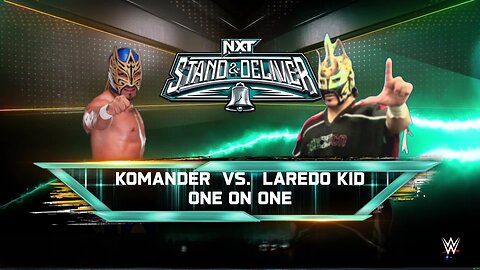 WWE 2k25 Komander vs Laredo Kid