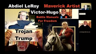 Trojan Trump SGT Report Charlie Ward Mike Adams Battle Manuals For Freedom Abdiel LeRoy Victor Hugo