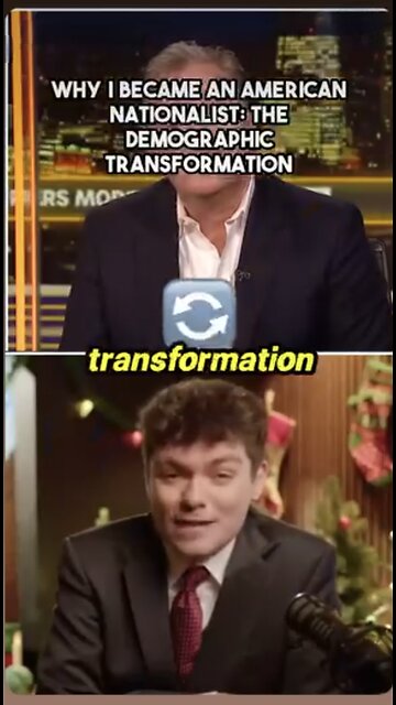Nick Fuentes ~ WHY I BECAME AN AMERICAN NATIONALIST