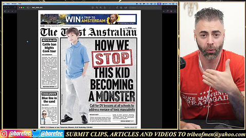 Anti White Male Agenda Is OUT OF CONTROL