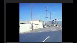 I wonder if the driver of the car got to hit send before the train hit him and sent him flying? 😳🚒