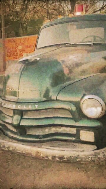 1953 tow truck in Okmulgee Oklahoma.