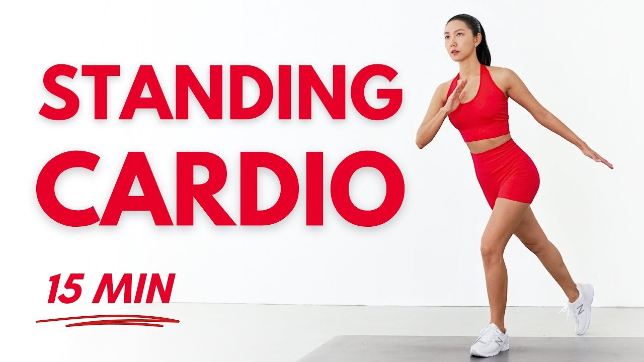 15 MIN STANDING CARDIO WORKOUT🔥7 Days Weight loss Challenge - No Jumping, No Squat, No Lunge