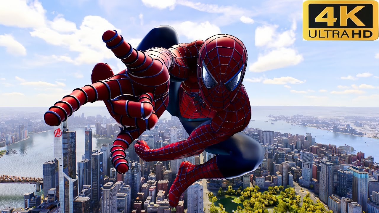 Marvel Spiderman 2 PS5 Gameplay Ultra HD