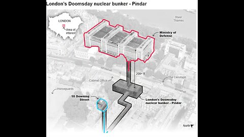 PINDAR: Draco Illuminati bloodlines & a semi-secret UNDERGROUND BASE that is 200ft under the Ministry of Defence building in London.