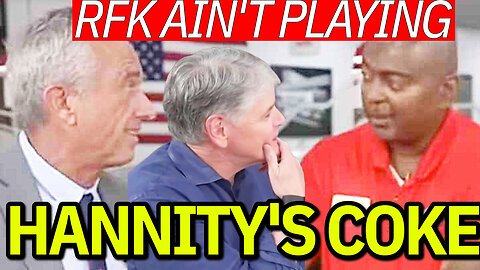 RFK Jr.’s Milkshake Meltdown with Hannity at Steak 'n Shake
