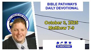 Bible Pathways Daily Devotional Oct 3, 2025