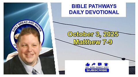 Bible Pathways Daily Devotional Oct 3, 2025