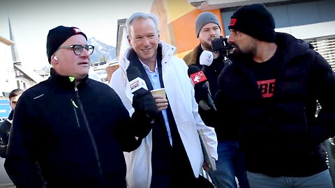 Former Google boss CRASHES OUT when confronted over censorship in Davos