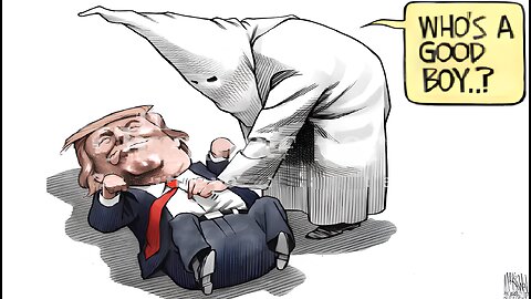 MARCH 10 Funny American Political Cartoon - Breaking News - USA Politic Caricature - Trump Satire