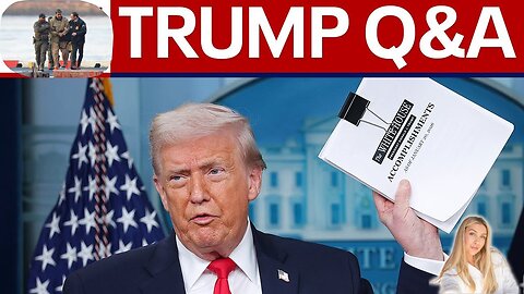 FULL: Trump takes reporter questions on Iran, Greenland, Venezuela, Economy, America First