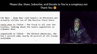 Somalian fraud in Multiple States, Richest Americans make nearly 20 percent of available income