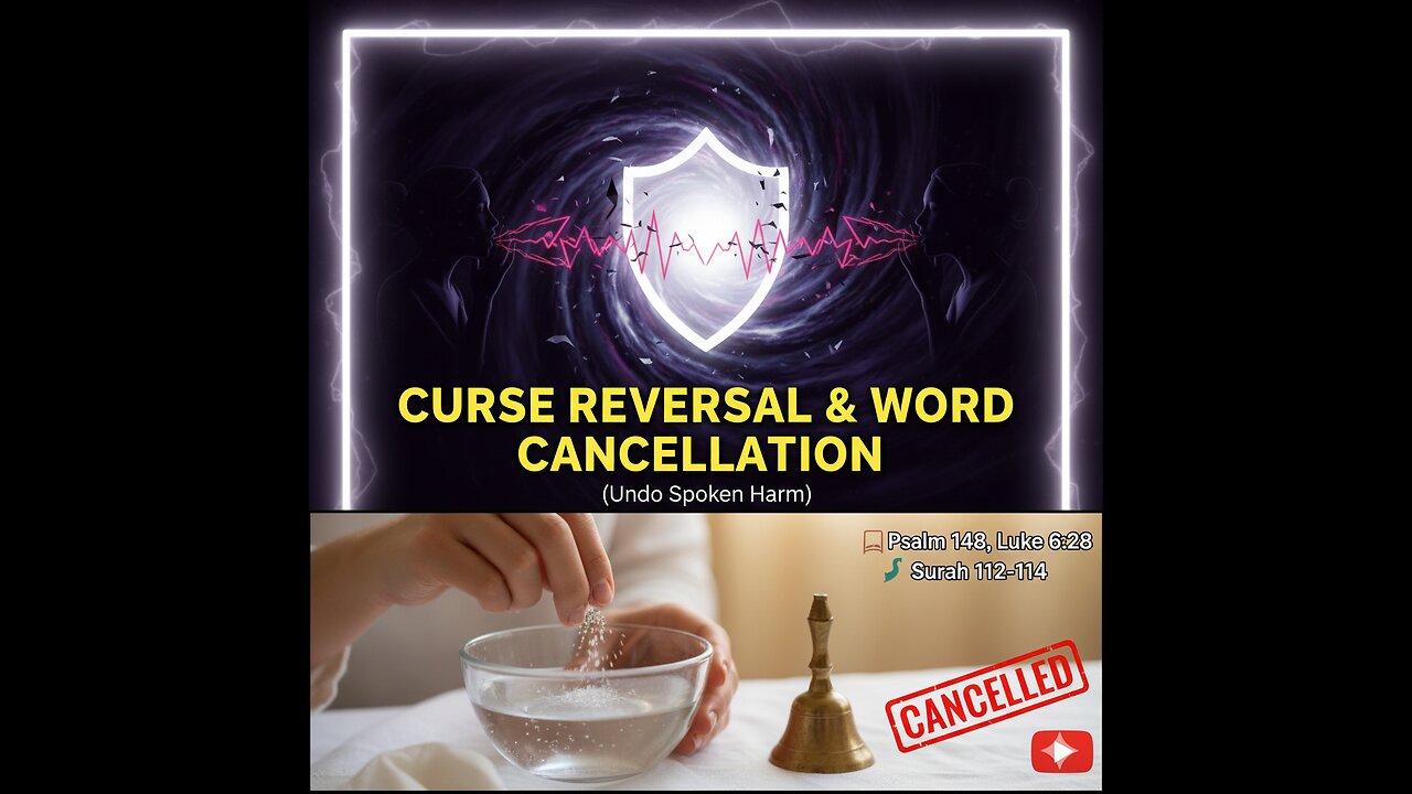 CURSE REVERSAL & WORD CANCELLATION (Undo Spoken Harm)