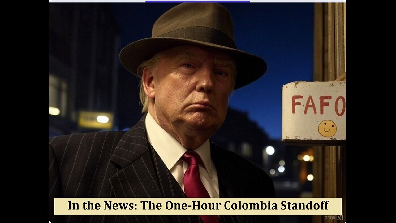 In the News: The One-Hour Colombia Standoff