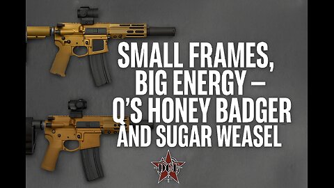 Firearm Focus - Honey Badger and Sugar Weasel