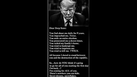 Pres Trump Threatens Panama President with take over! Pres Trump states USA will OWN it again! 12-23