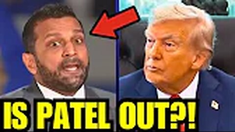 🚨 BREAKING: Trump TO FIRE Kash Patel?!