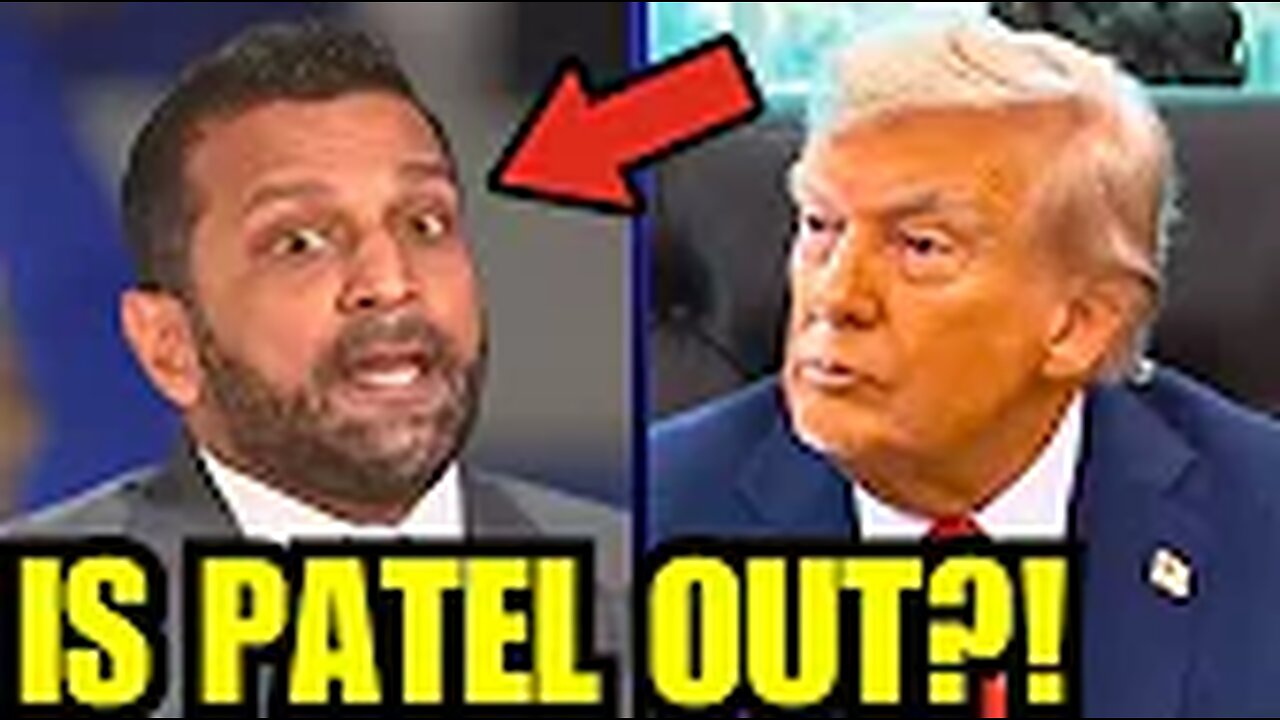 🚨 BREAKING: Trump TO FIRE Kash Patel?!