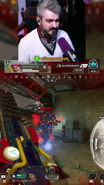 pobrecito new castle se desintegró con su compañero 🤭🤩 #apex #apexlegends #eliasprotest