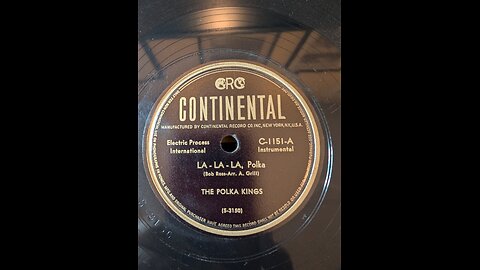 Continental C-1151A La-La-La, Polka