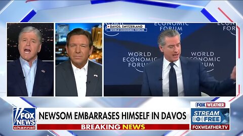 ‘FROLICKING AROUND’: DeSantis criticizes Newsom at Davos
