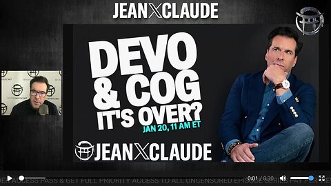 DEVOLUTION & COG, IT'S OVER? SPECIAL REPORT WITH JEAN-CLAUDE